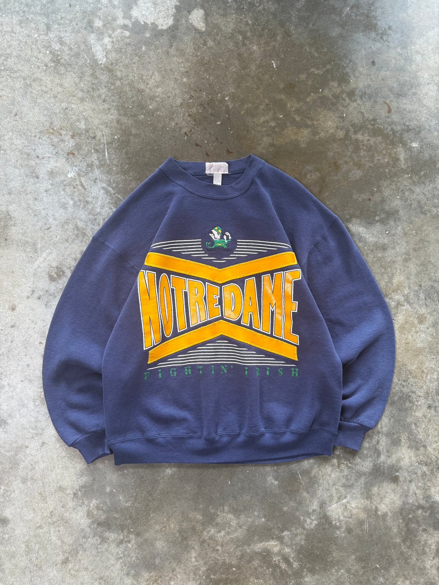 (L) Vintage Norte Dame Sweatshirt