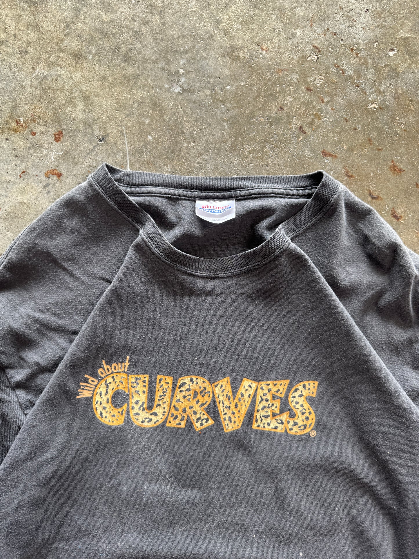 (XL) Vintage 'Curves' Tee