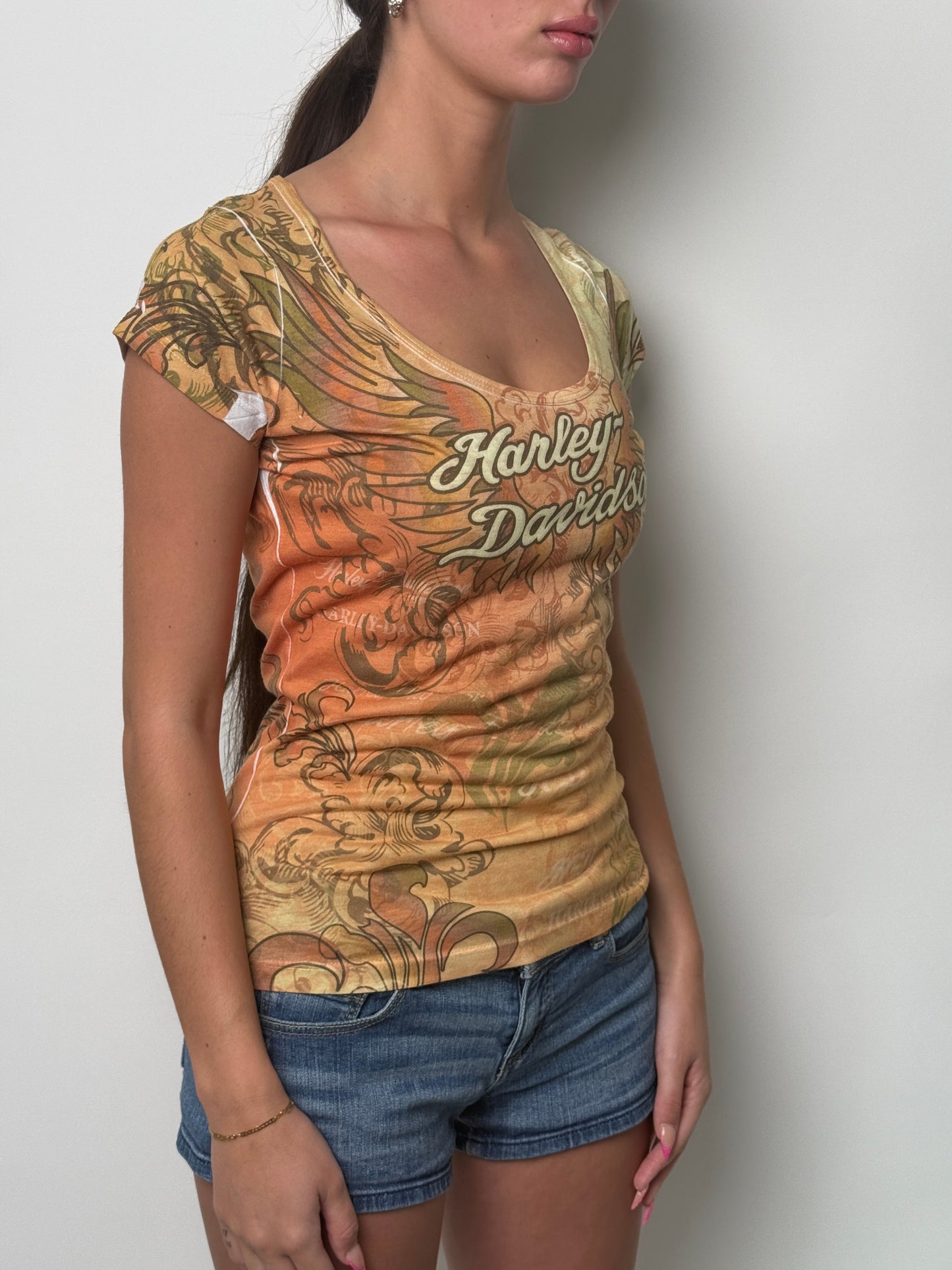 (S) 00s Harley Fitted Tee