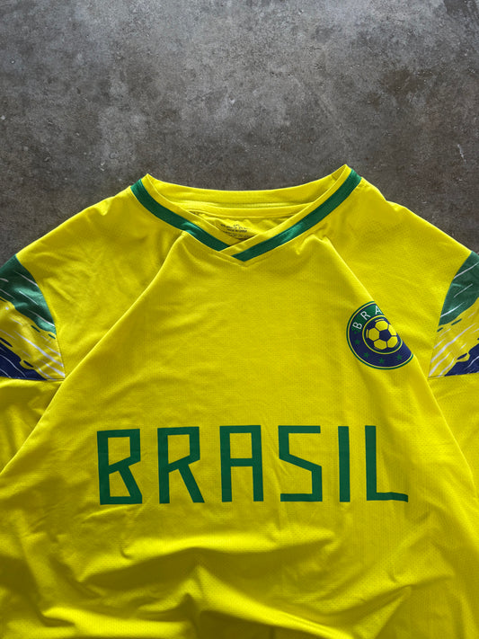 (XXL) 00s Brasil Neymar Jersey