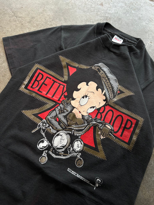 (M) 1992 Vintage Betty Boop Chopper Tee