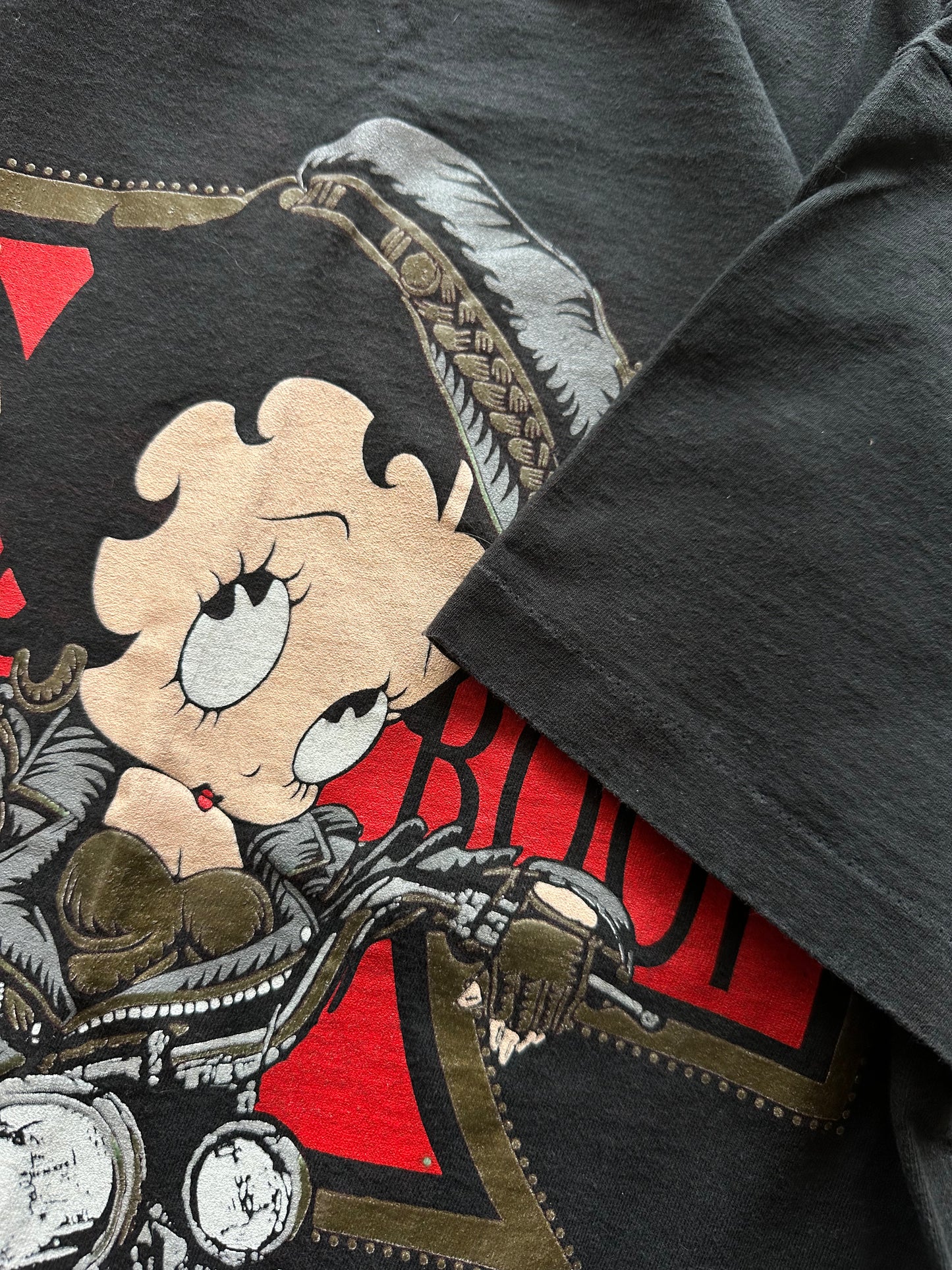 (M) 1992 Vintage Betty Boop Chopper Tee
