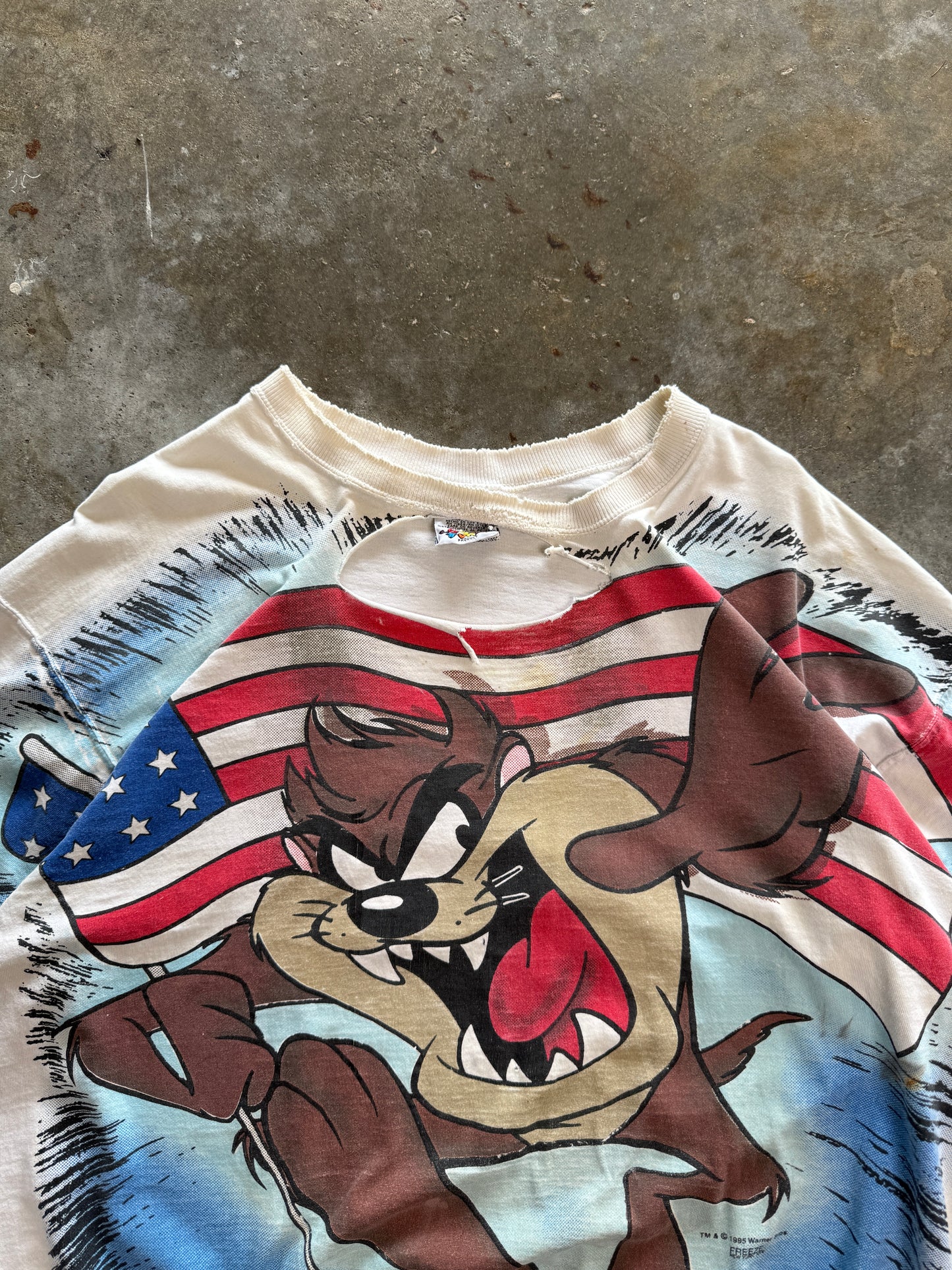 (XL) Vintage Taz USA Tee