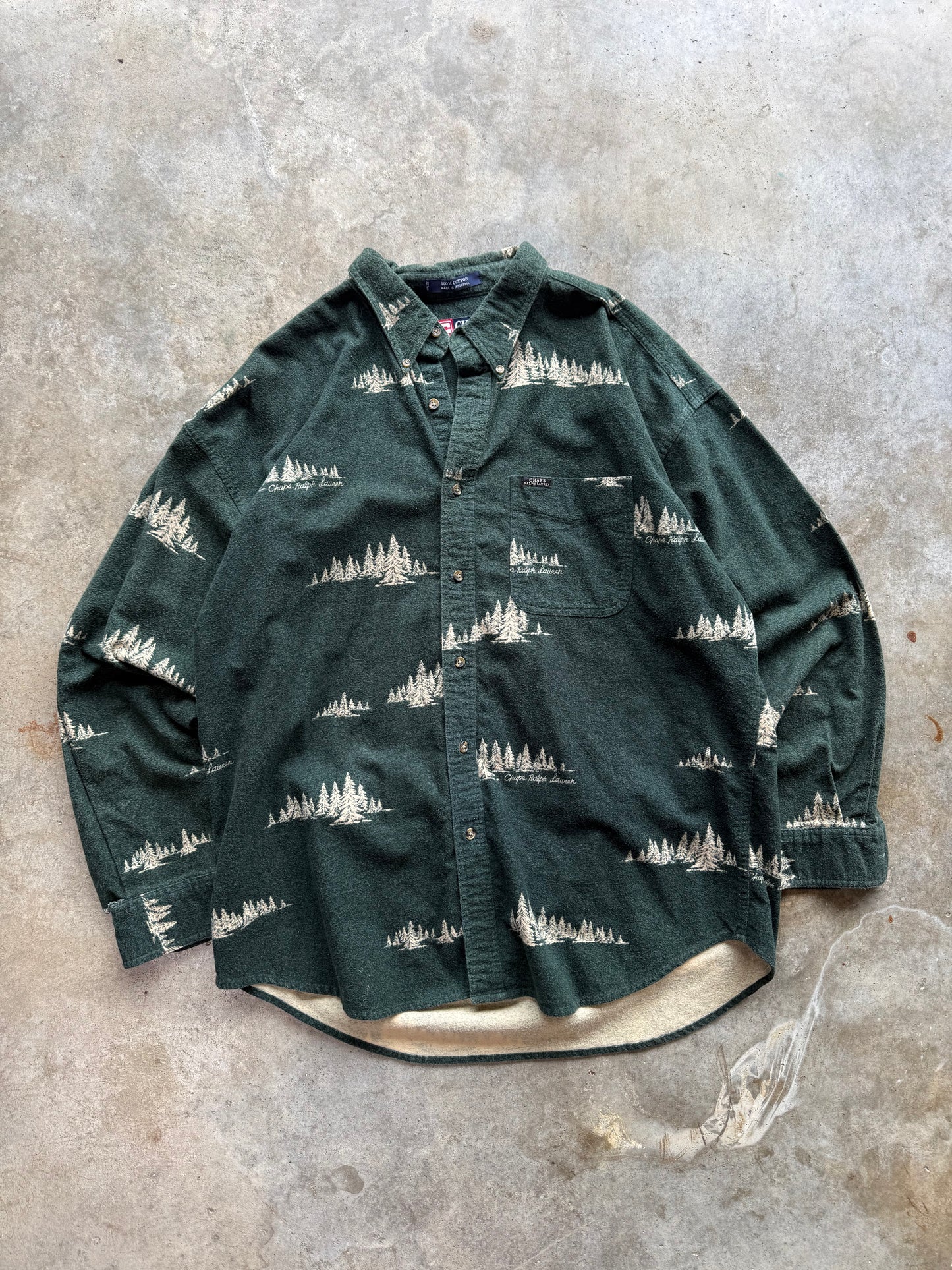 (XL) 00s Chaps Button-Up