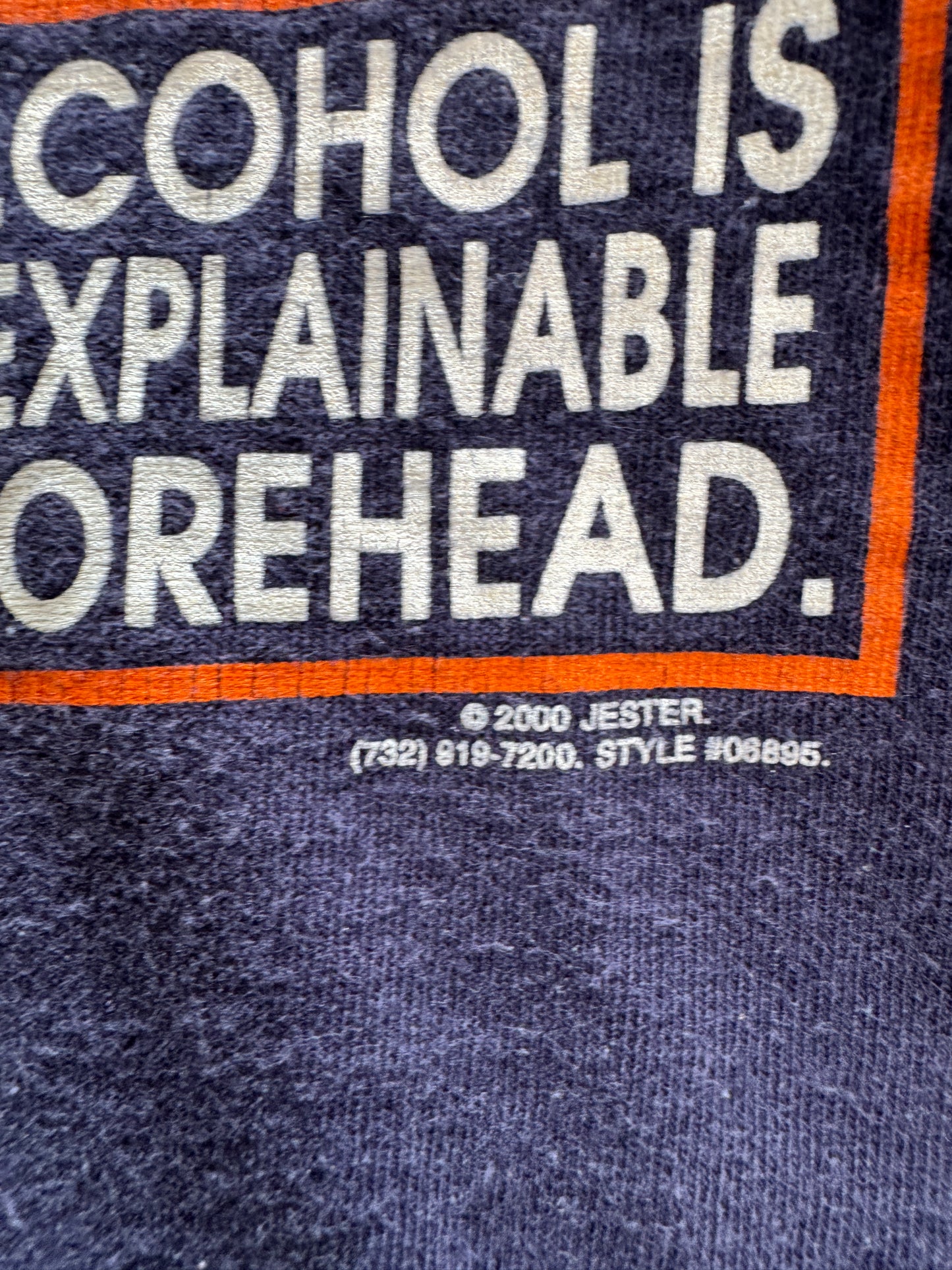 (XL) 00s Warning Tee