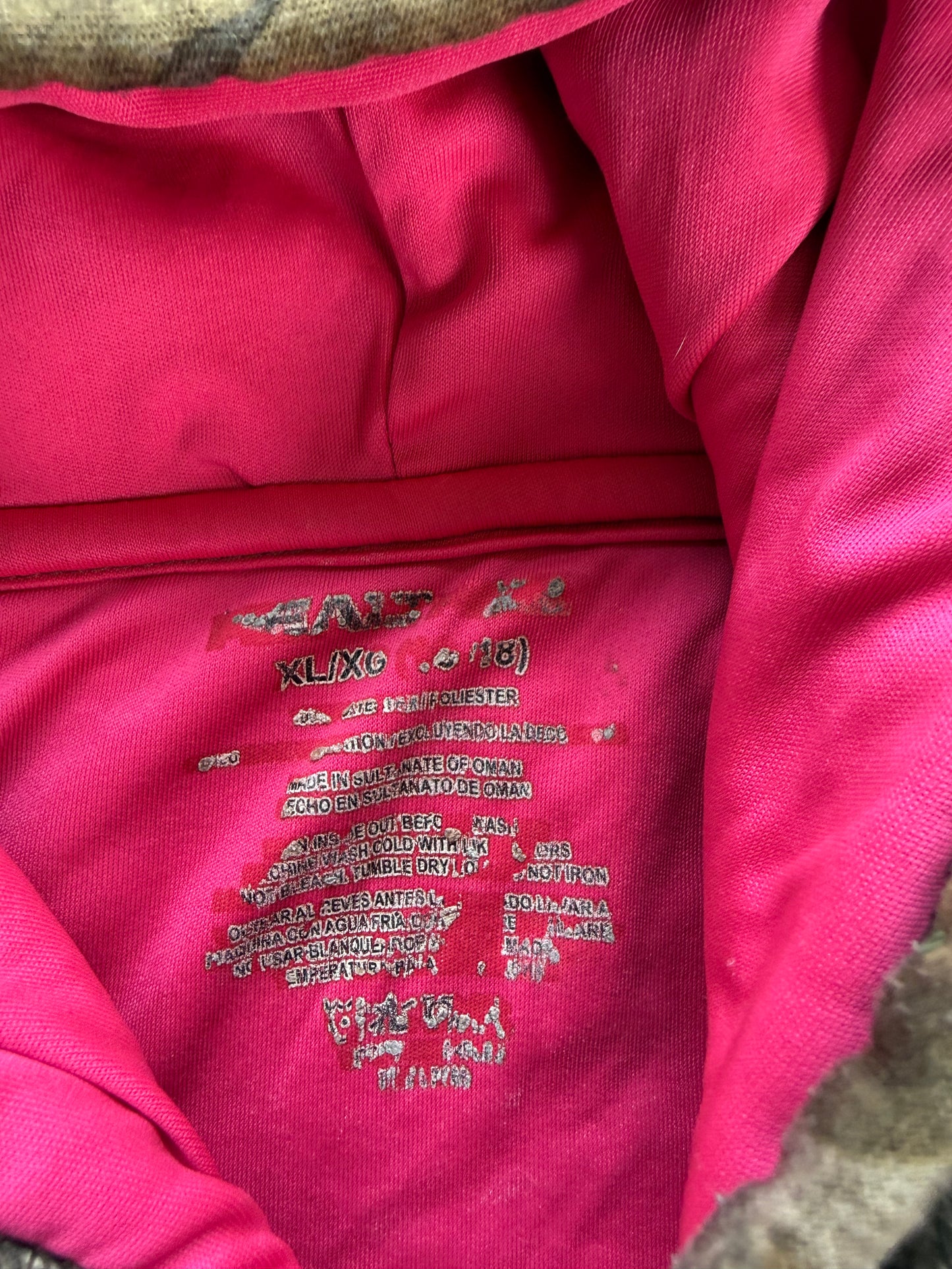 (L) 00s Camo Hoodie