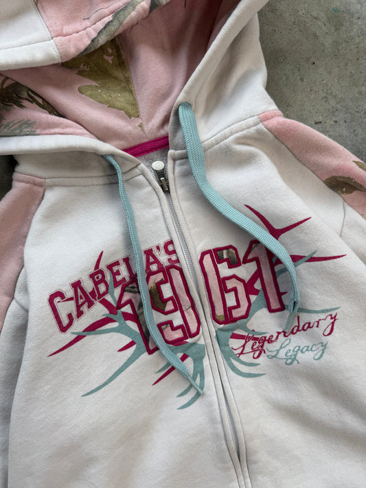 (M) 00s Cabela's Camo Women's Jacket