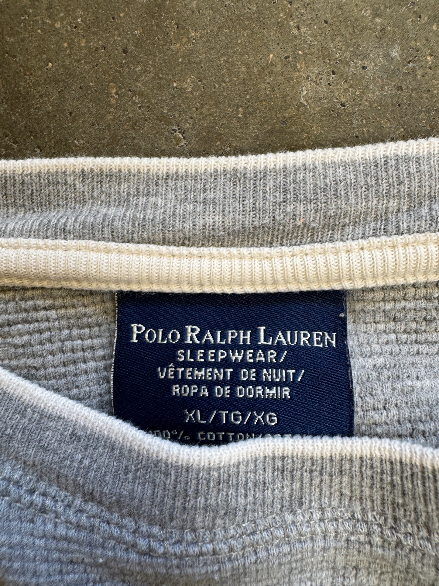 (XL) 00s Polo Thermal Longsleeve
