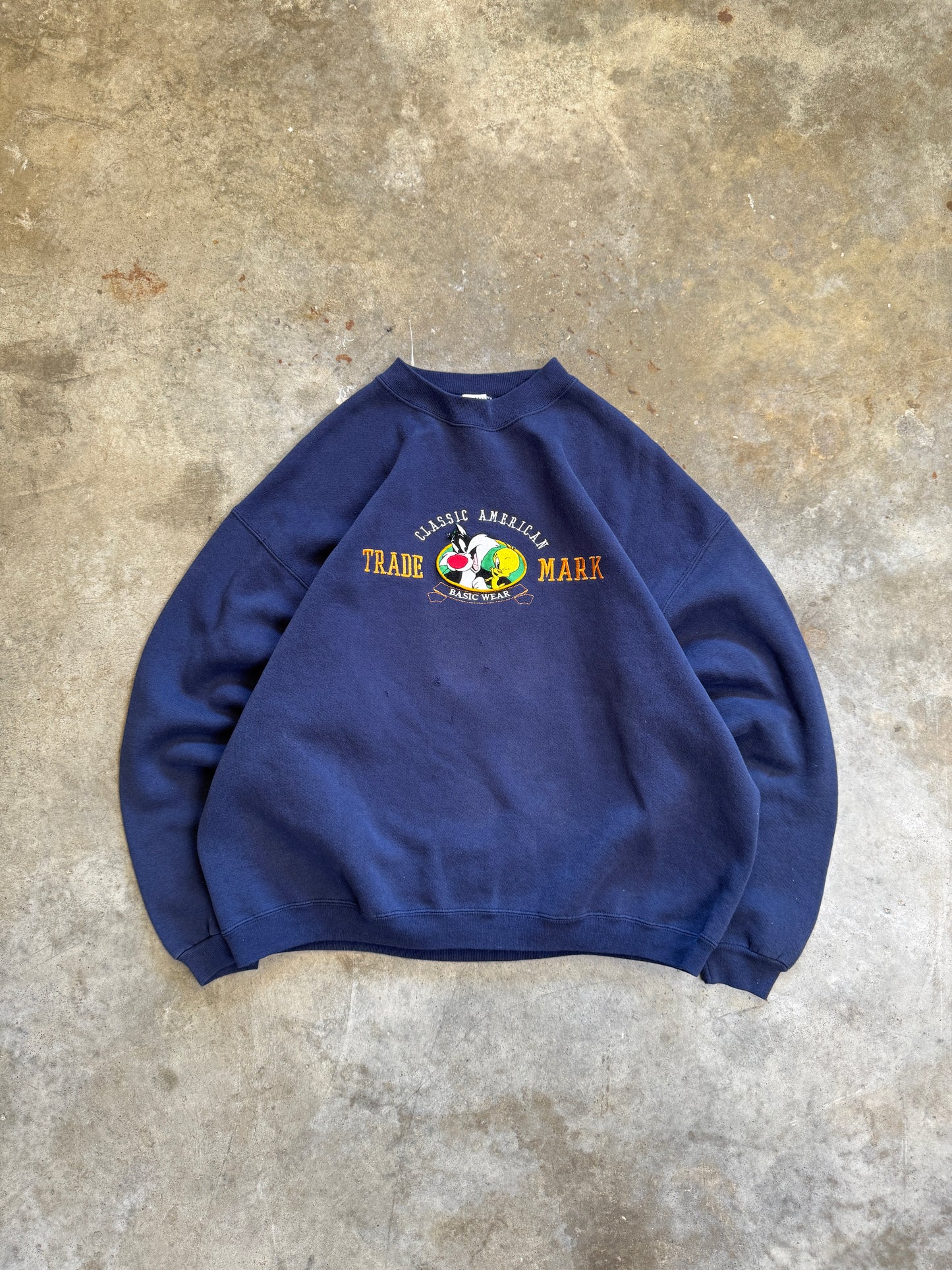 (XL) Vintage Looney Tunes Sweatshirt