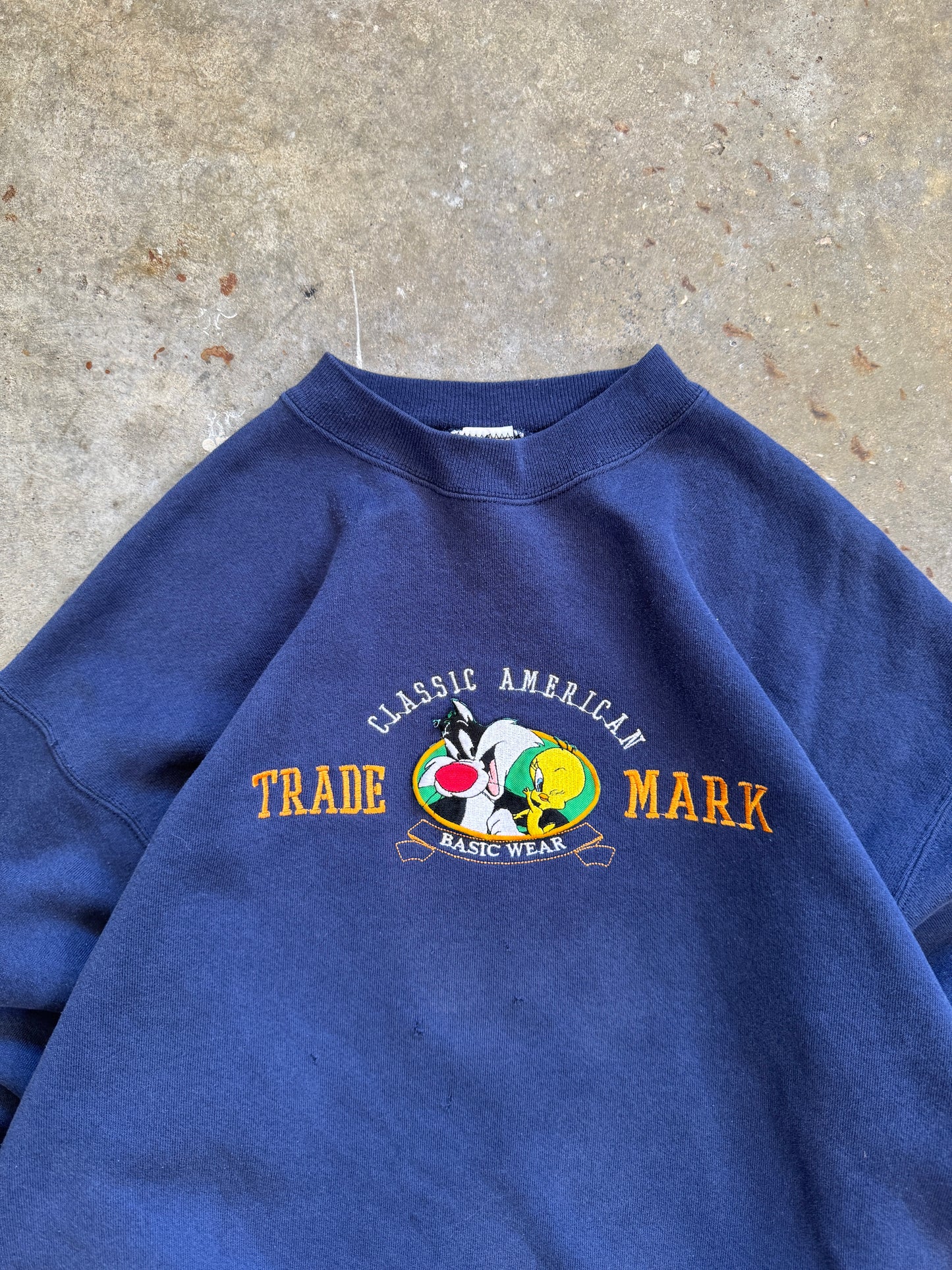 (XL) Vintage Looney Tunes Sweatshirt