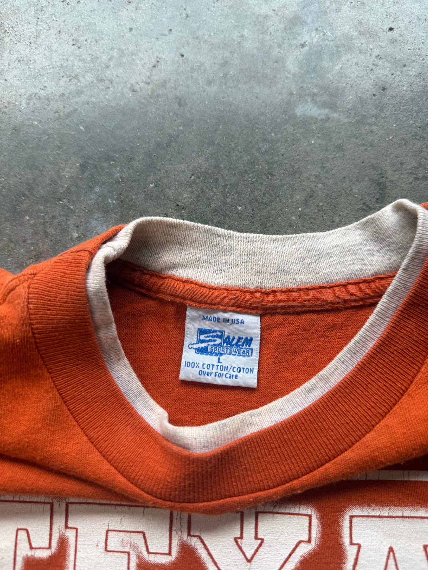 (L) Vintage Texas Longhorns Tee
