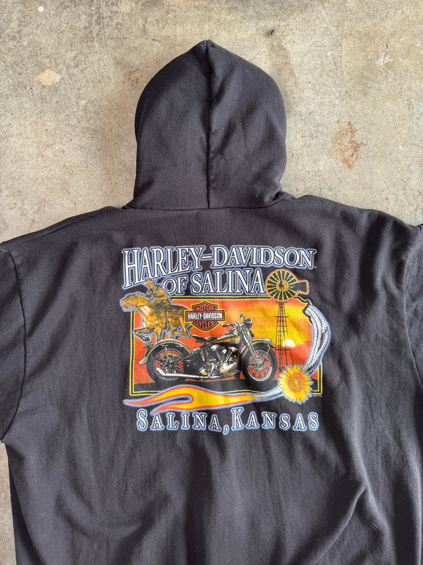 (XXL) 00s Harley Davidson Jacket