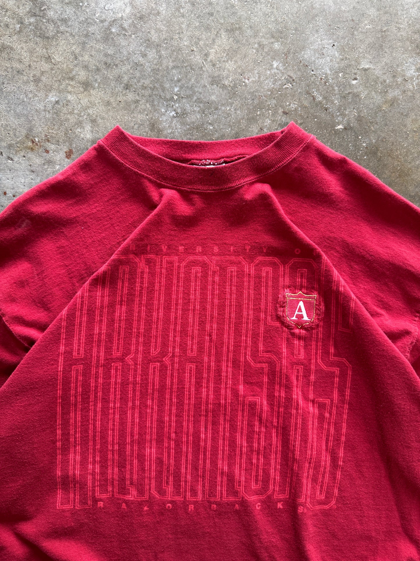 (XXL) Vintage Arkansas Razorbacks Tee