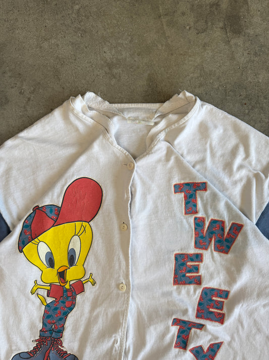 (XL) 1995 Tweety Button-Up