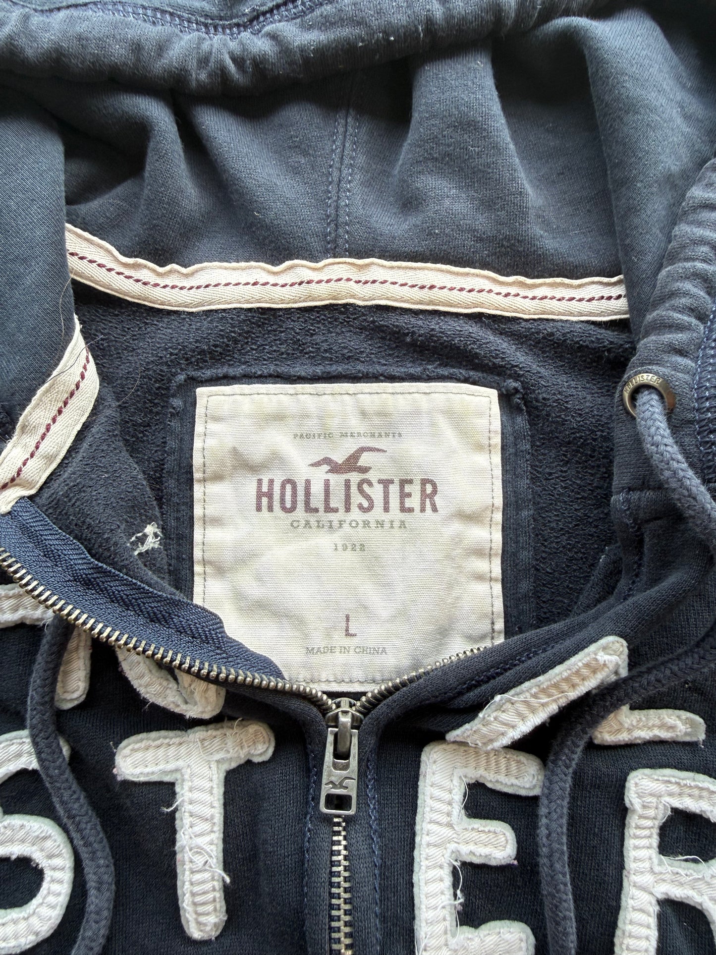 (L) 00s Y2K Hollister Women's Jacket