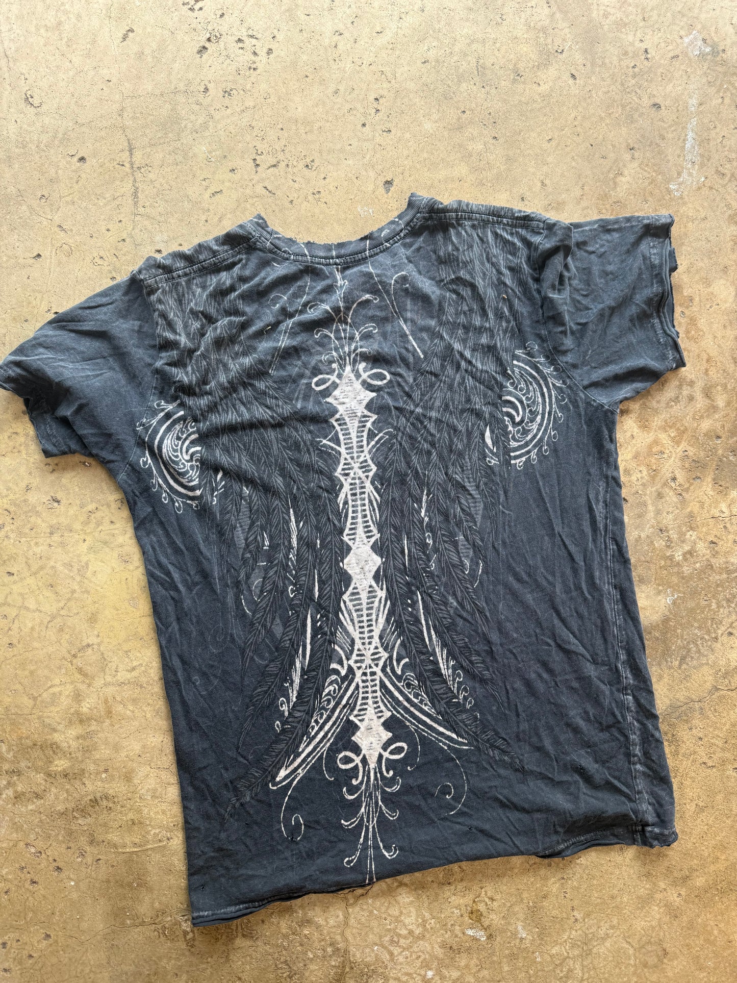 (S) 00s Y2K Affliction AOP Tee