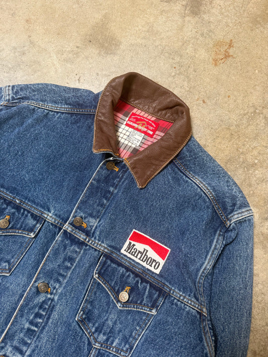 (M) Vintage Marlboro Denim Jacket