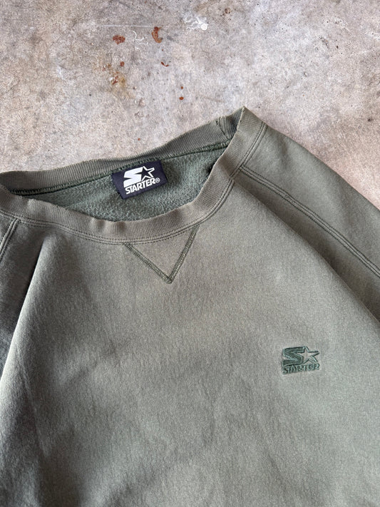 (XL) Vintage Faded Starter Sweatshirt