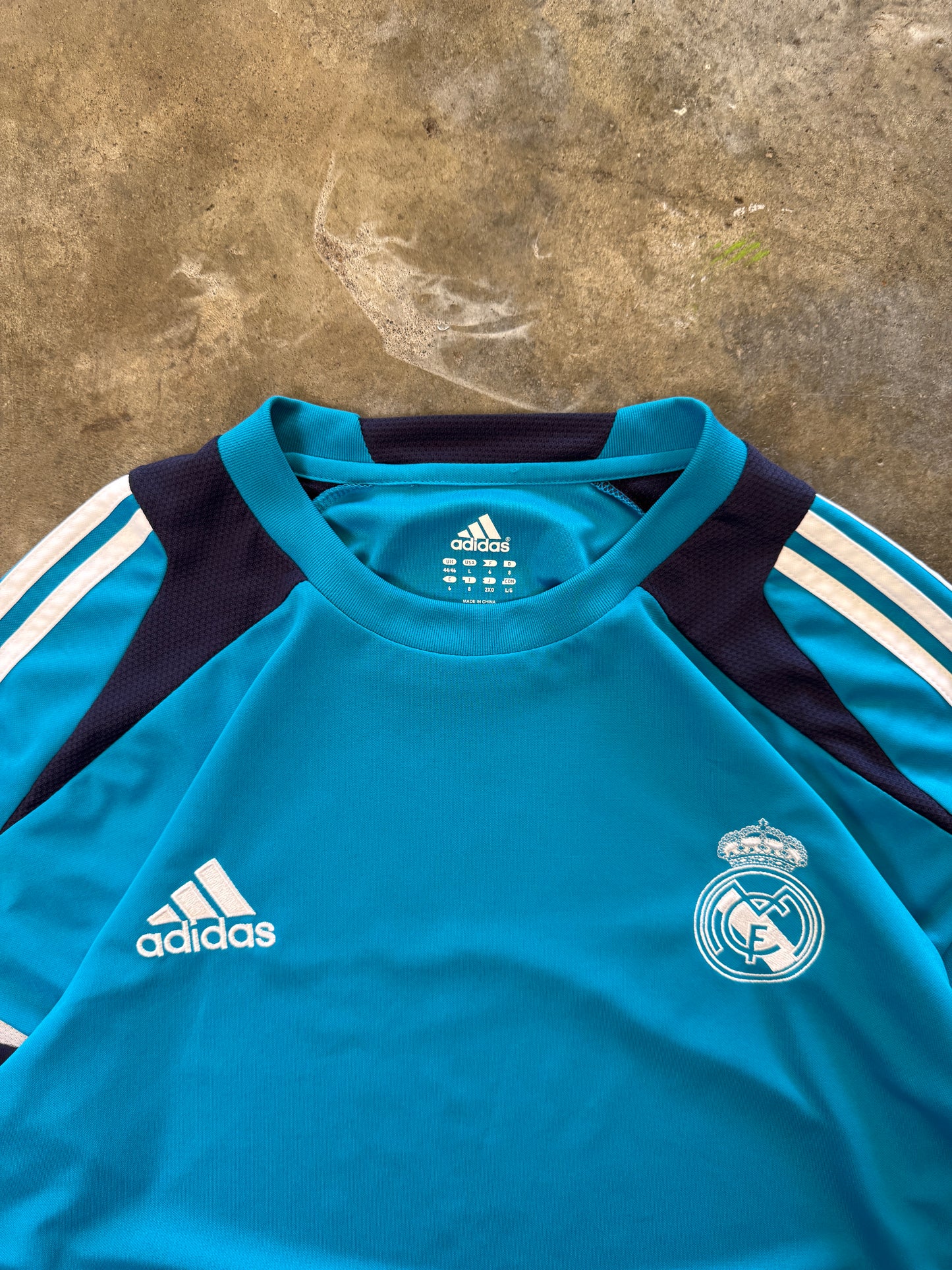 (L) 00s Adidas Real Madrid Jersey