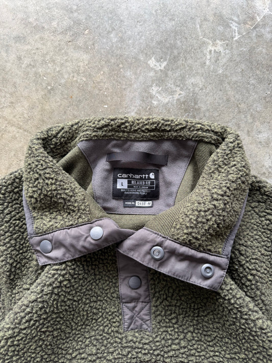 (L) 00s Carhartt Fleece Sweatshirt