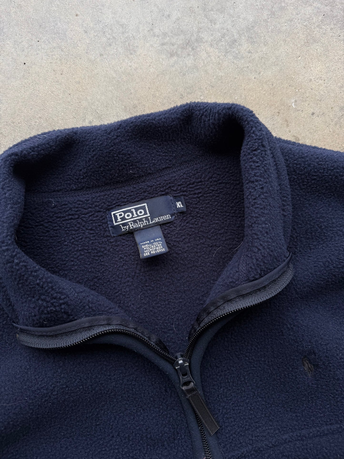 (XL) 00s Polo Fleece Vest