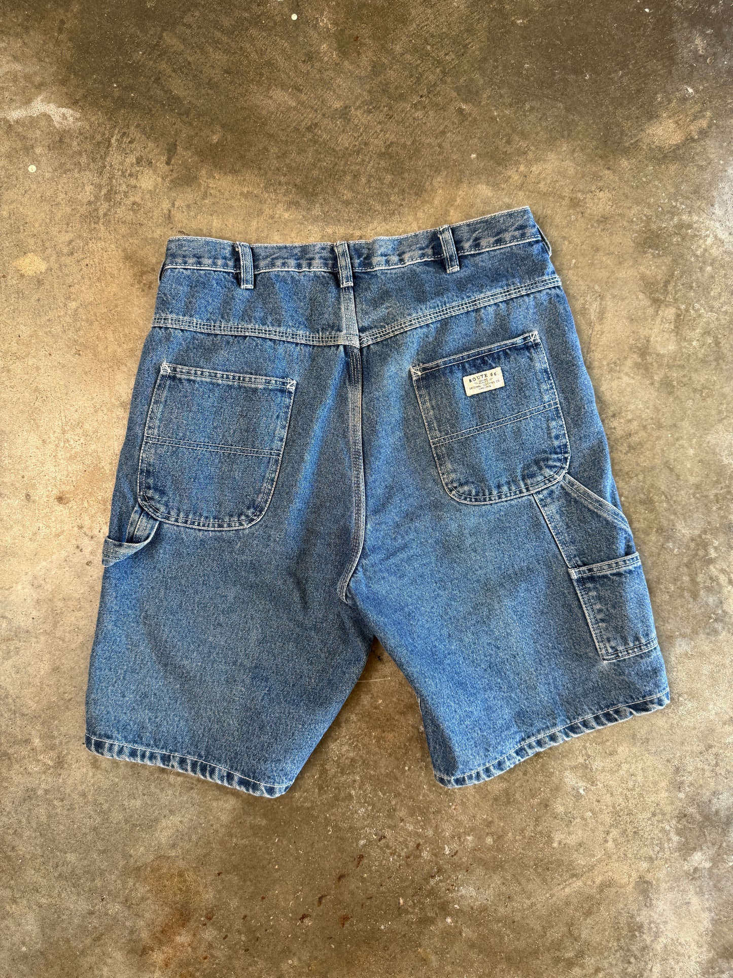 (34) 00s Baggy Route 66 Jorts