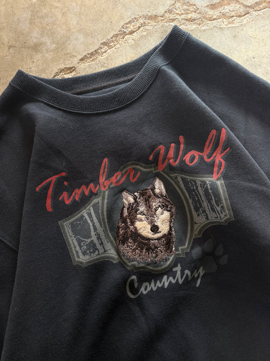 (XL) 00s Timber-Wolf Sweatshirt