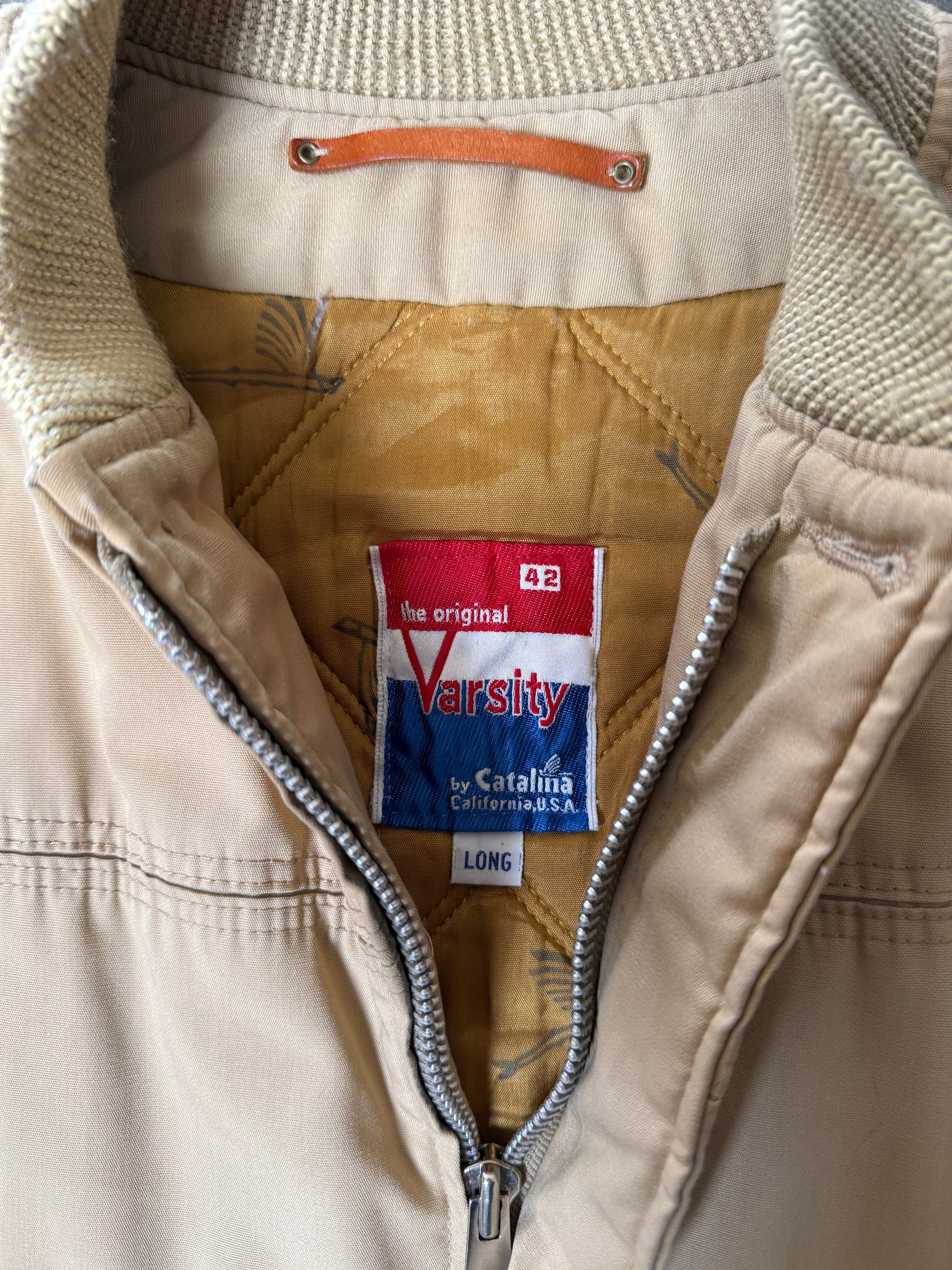 (L) Vintage Zip-Up Jacket