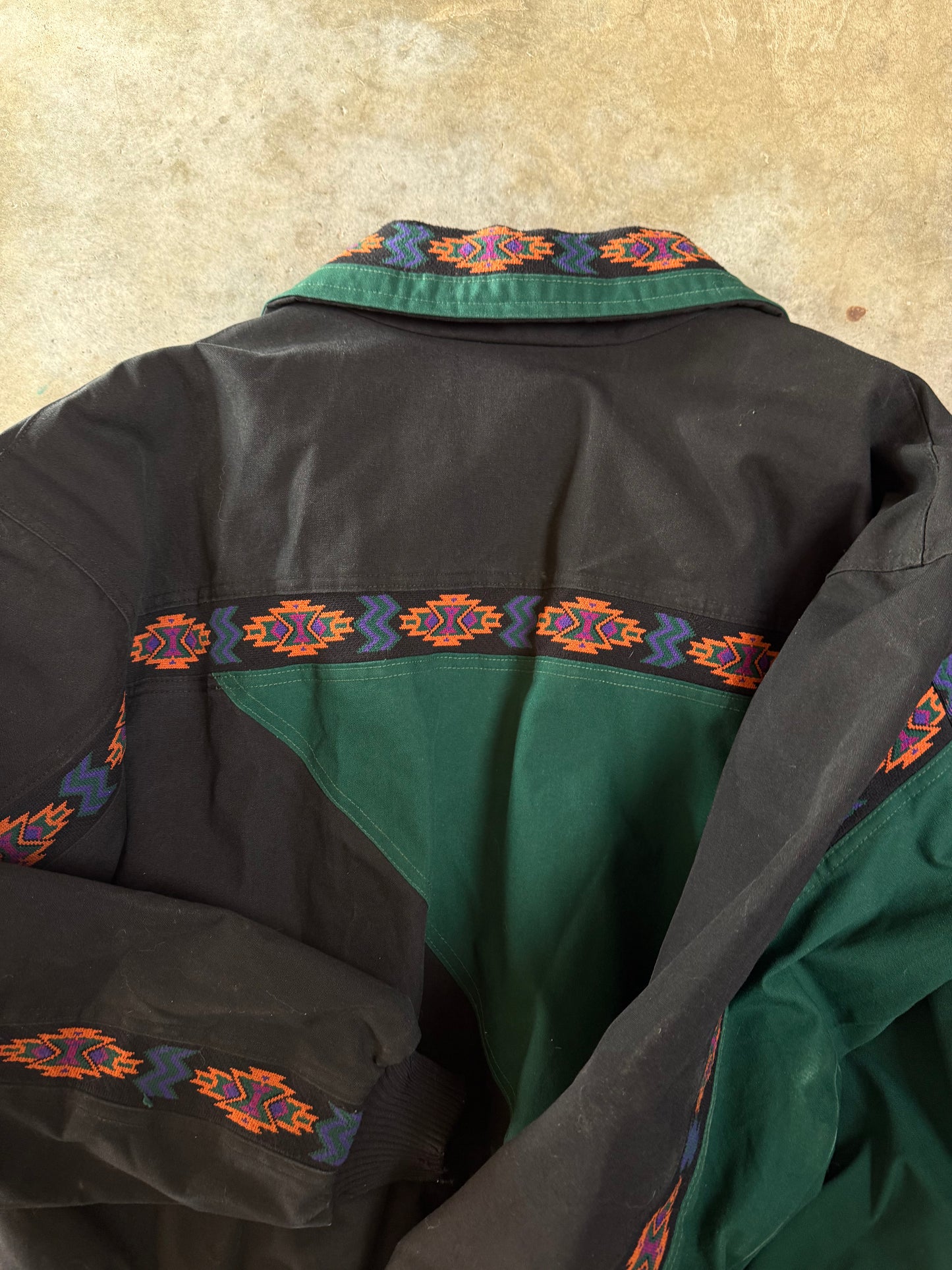 (XL) Vintage Aztec Jacket