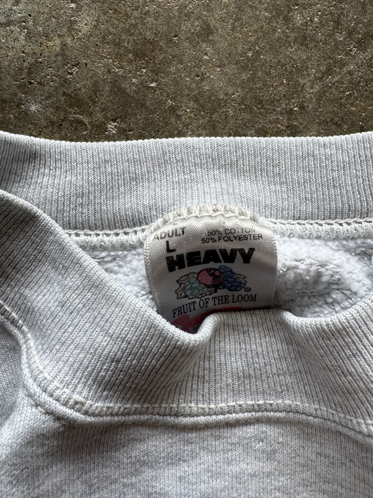 (L) Vintage Wisconsin Football Sweatshirt