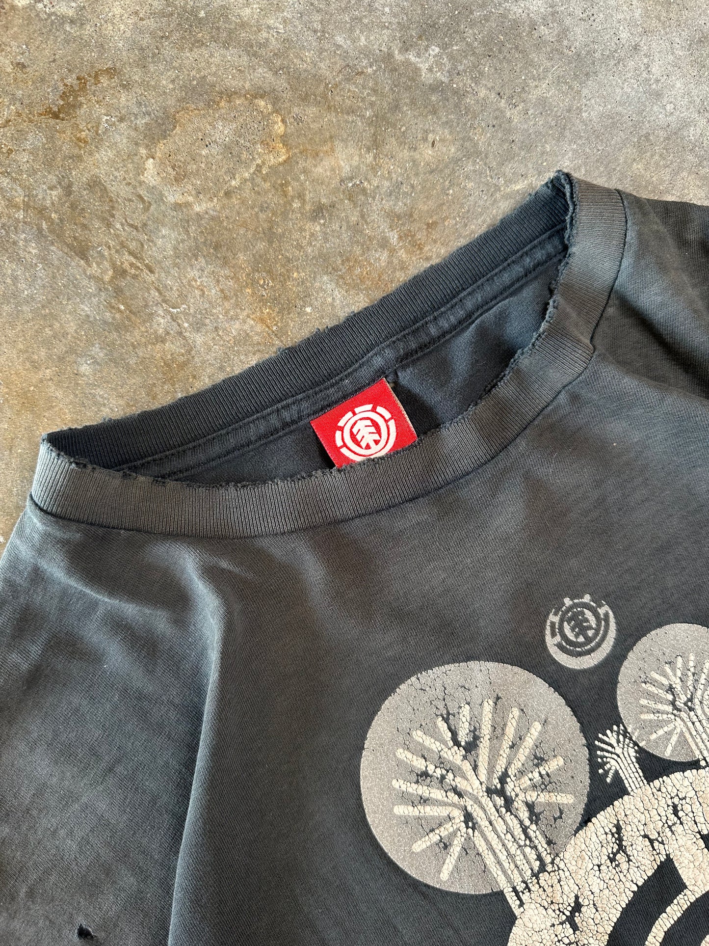 (XXL) 00s Faded Element Skate Tee