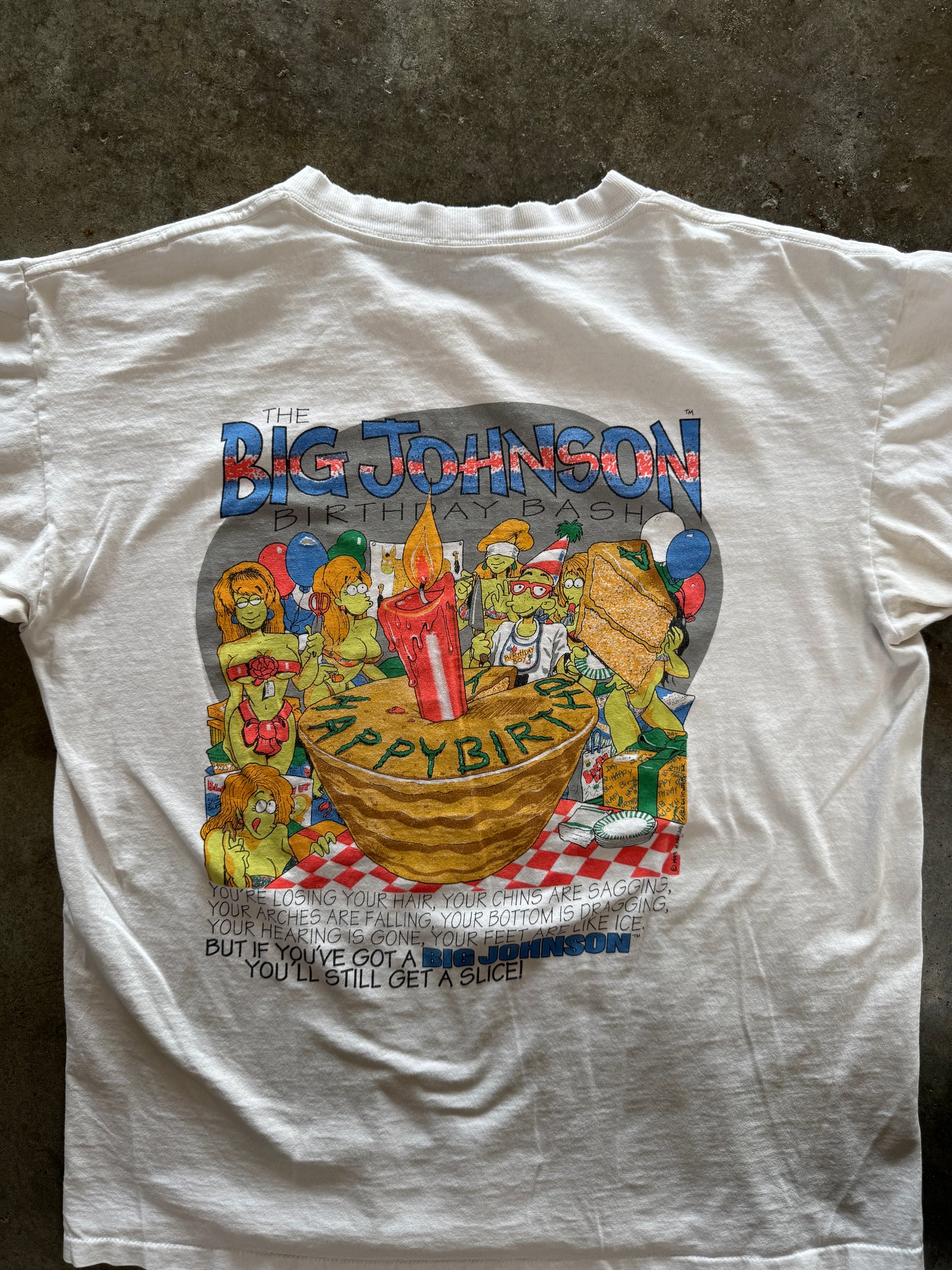 (L) Vintage Big Johnson Tee