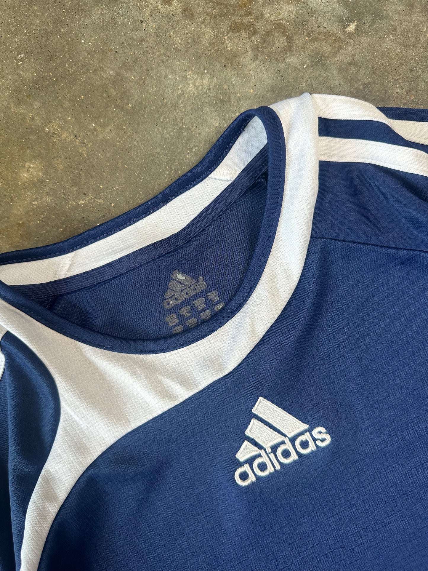 (L) 00s Adidas Soccer Jersey