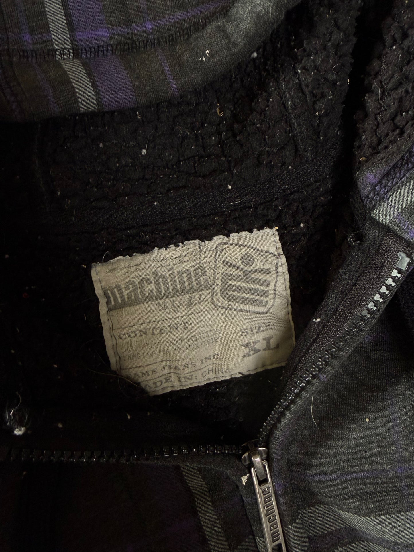 (XL) Vintage Y2K Wool-Lined Jacket
