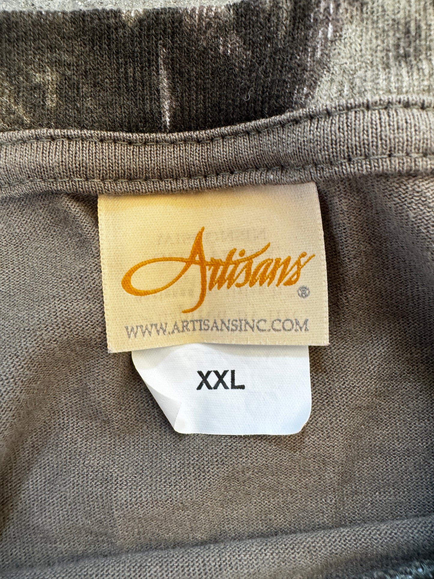 (XXL) Vintage Camo Turkey Longsleeve