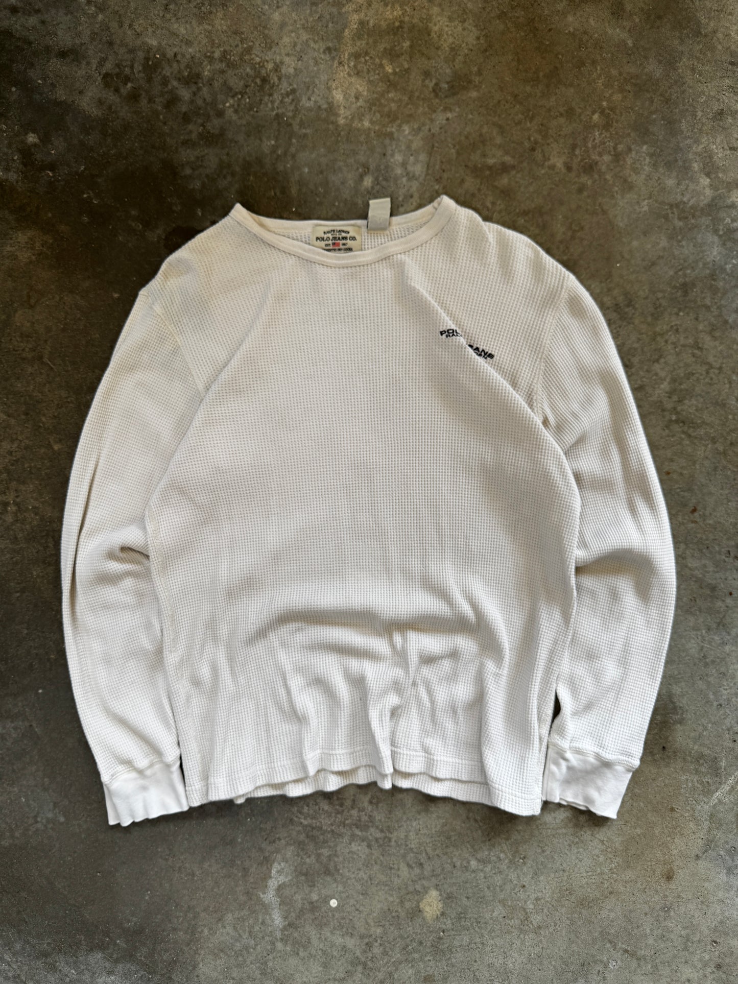 (L) Vintage Polo Thermal Longsleeve