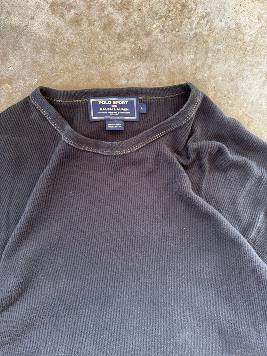 (L) Vintage Polo Sport Thermal Longsleeve