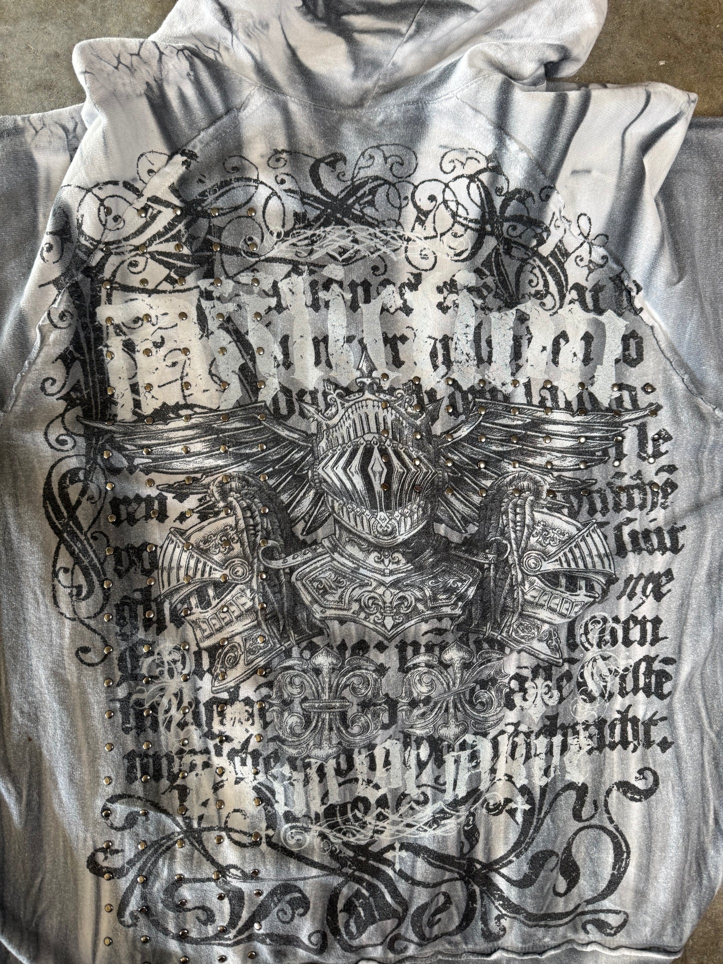 (XL) 00s Affliction Y2K Hoodie