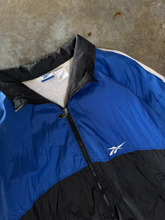 (XXL) Vintage Reebok Windbreaker Zip-Up