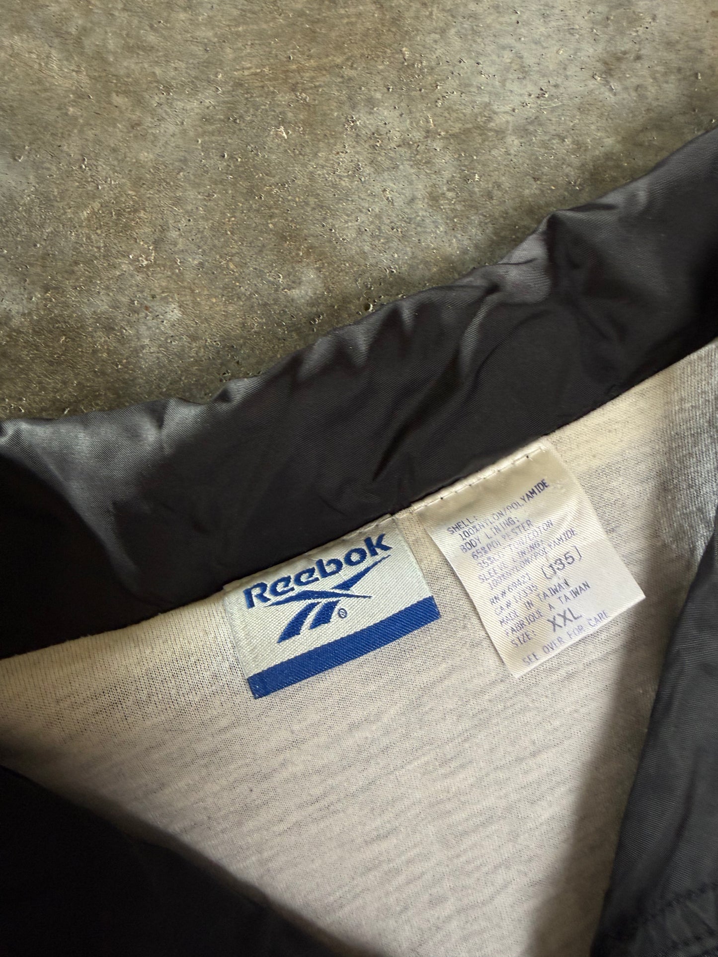 (XXL) Vintage Reebok Windbreaker Zip-Up