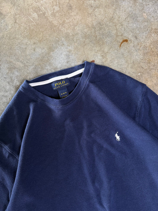 (XL) 00s Polo Thermal Longsleeve