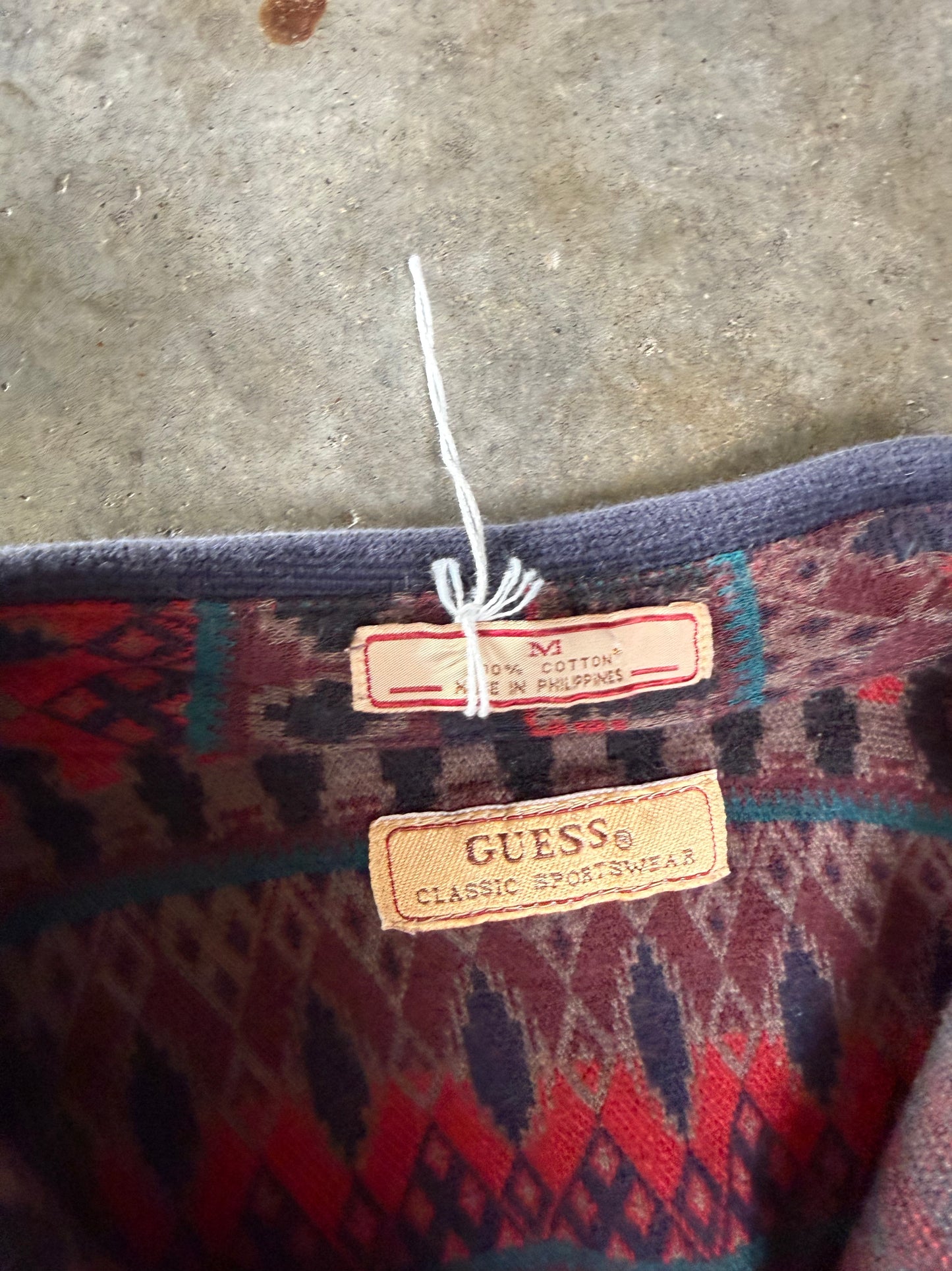 (M) Vintage Guess Polo Longsleeve