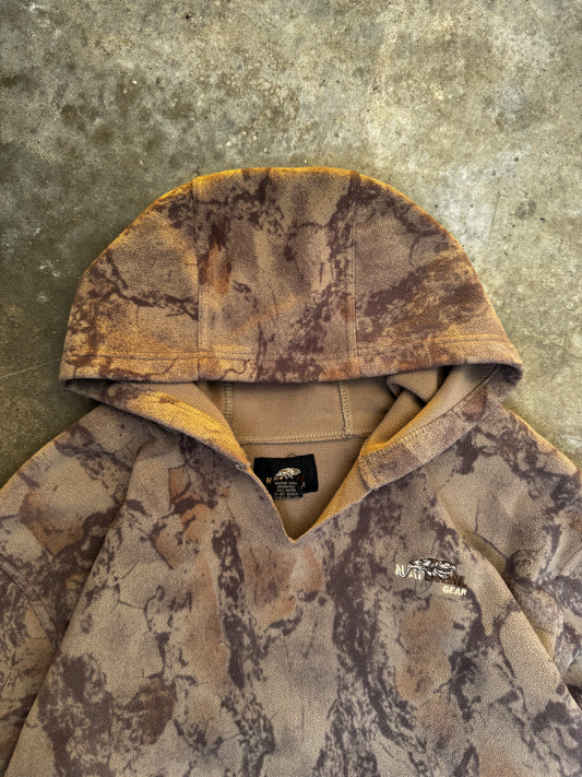 (L) Vintage Camo Hoodie