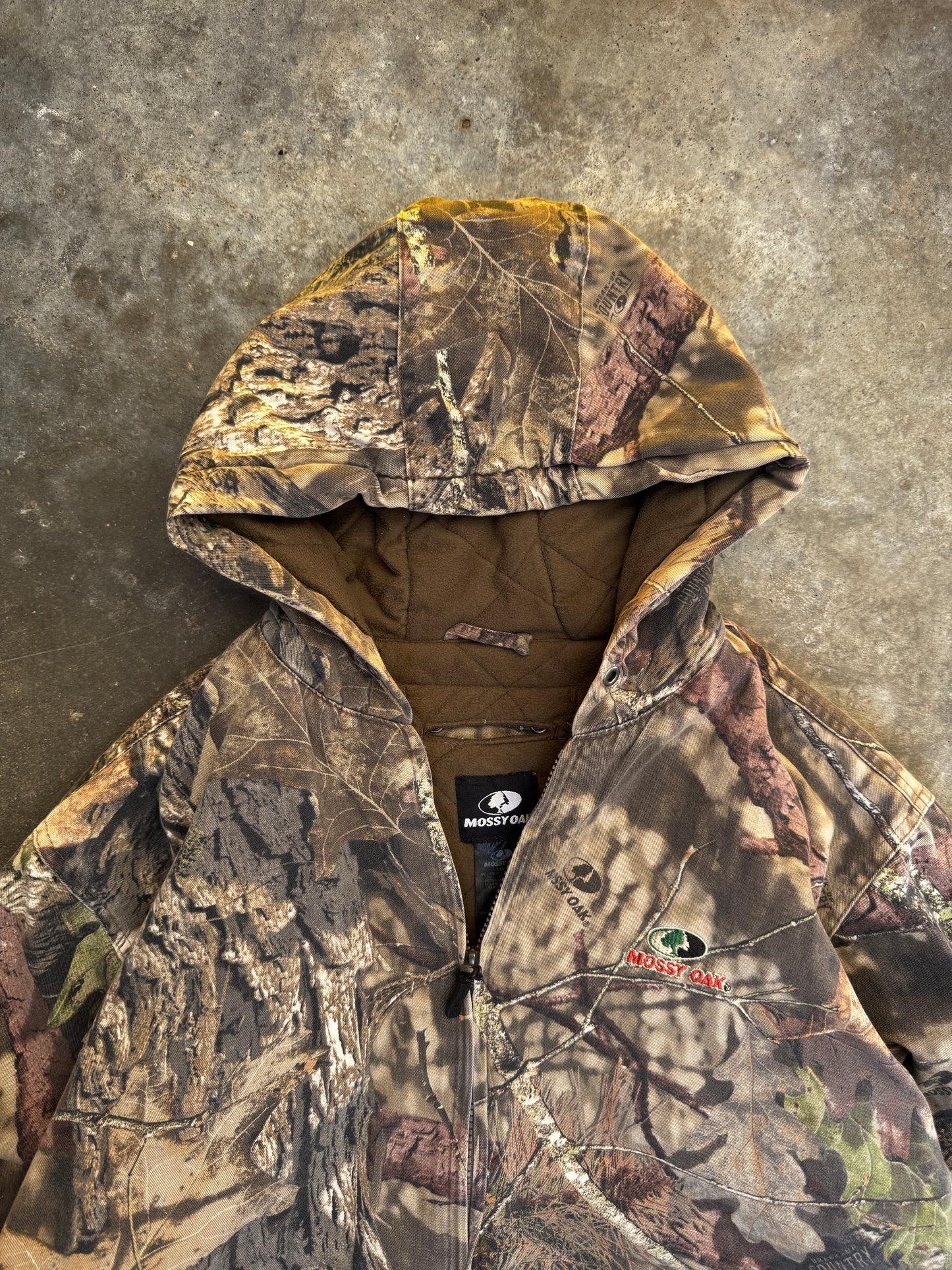 (L) 00s Mossy Oak Camo Jacket