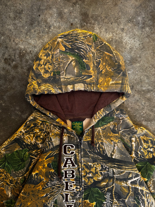 (XL) 00s Cabela's Camo Jacket