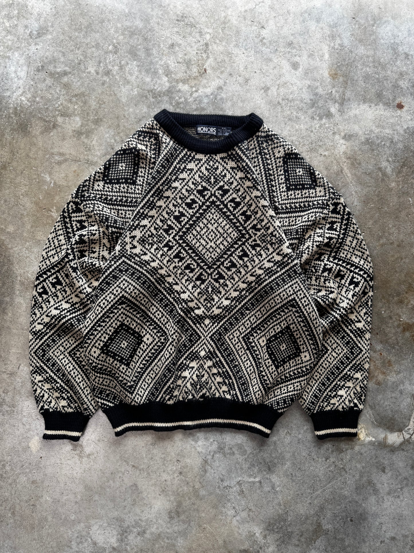 (XXL) Vintage Knit Sweater