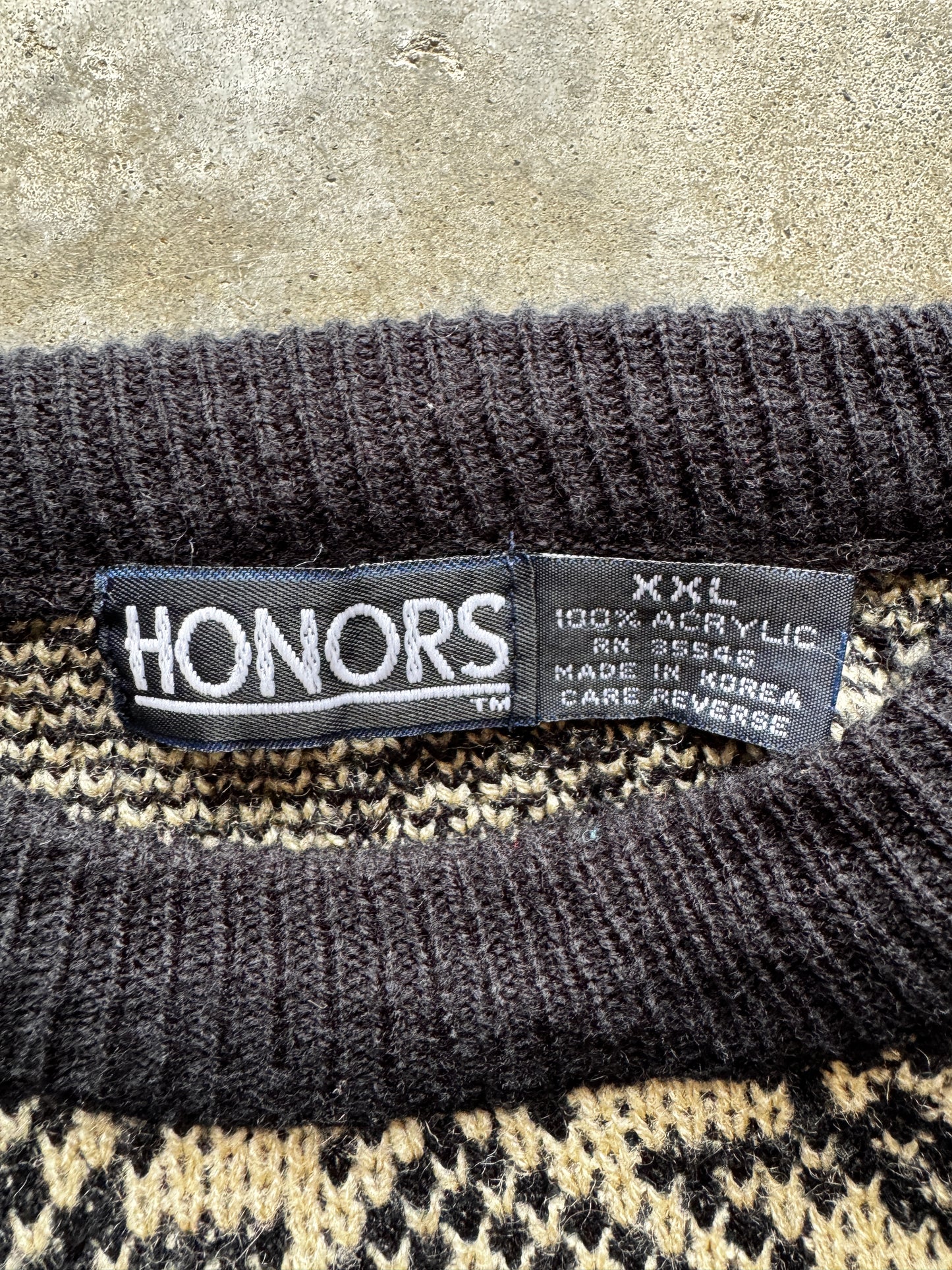 (XXL) Vintage Knit Sweater