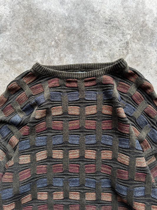 (XL) Vintage Knit Sweater