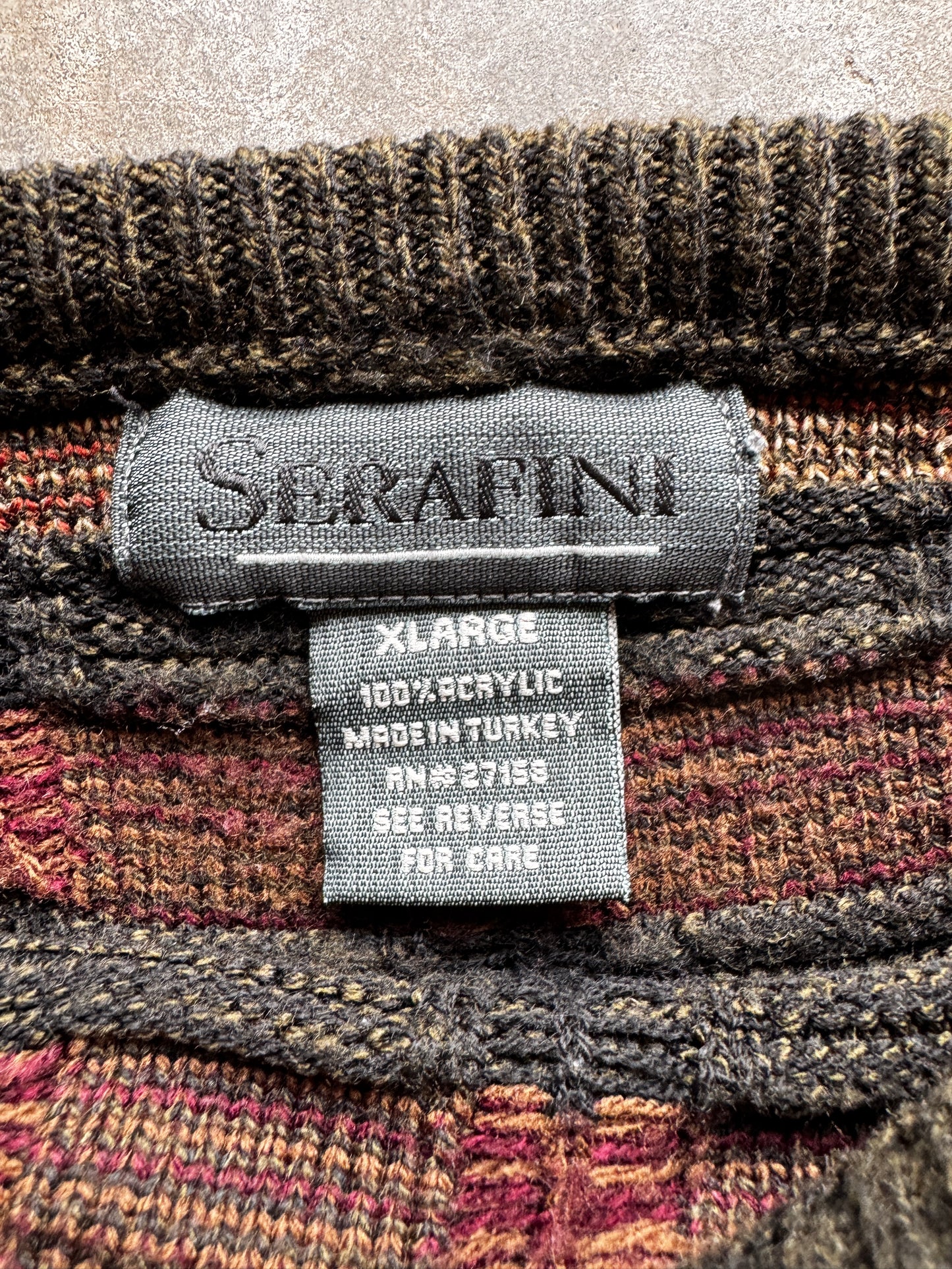 (XL) Vintage Knit Sweater