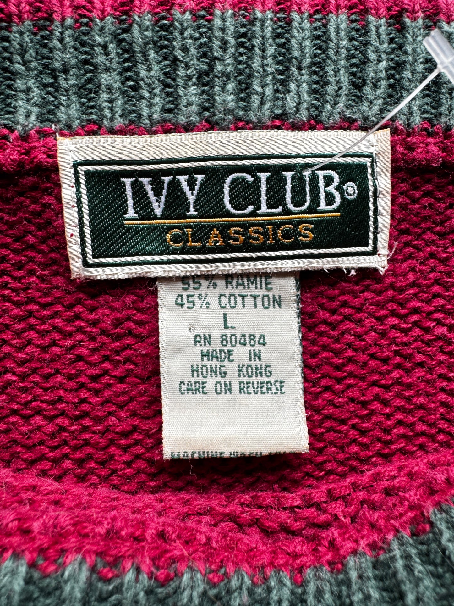 (L) Vintage Golf Sweater
